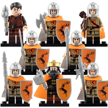 Game of Thrones Baratheon Army Brick Compatible Minifigure Toy