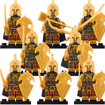 The Lord of the Rings Elven Warriors Custom Brick Compatible Minifigure Toy