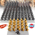 The Lord of the Rings Uruk-Hai Warriors Custom Brick Compatible Minifigures Toy Set 21Pcs