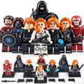 Black Widow Taskmaster Crimson Dynamo Red Guardian Bucky Barnes MCU Super Heroes Custom Brick Compatible Minifigure Toy