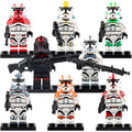 Horn Company Commander Wolffe Thorn 332nd Company 327th Star Corps 91st Recon Corps N7 Clone Trooper Star Wars Clone Wars Brick Compatible Minifigure Toy