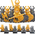 Thor’s Asgardian Warriors and Hela’s Berserkers (Undead Soldiers) MCU Thor: Ragnarok Custom Brick Compatible Minifigure Toy