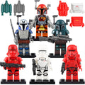 Bo-Katan Kryse Sabine Wren Death Watch Mandalorian Sith Trooper First Order Sith Trooper Jet Trooper Star Wars Brick Compatible Minifigure Toy
