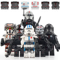 Star Wars The Bad Batch Wrecker Crosshair Echo Hunter Tech Clone Force 99 Custom Brick Compatible Minifigure Toy