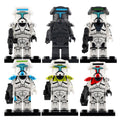 Clone Commando Omega Squad Commando Tyto Zag Di'kut Sarge Star Wars Clone Wars Adventures Custom Brick Compatible Minifigure Toy