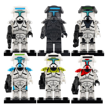 Clone Commando Omega Squad Commando Tyto Zag Di'kut Sarge Star Wars Clone Wars Adventures Custom Brick Compatible Minifigure Toy