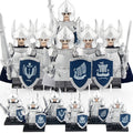 Swan Knights of Dol Amroth Gondor Elite Army Lord of the Rings Custom Brick Compatible Minifigure Toy