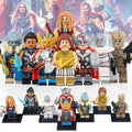 King Valkyrie Jane Foster Korg Gorr the God Butcher Zeus Groot MCU Thor Love and Thunder (2022) Custom Brick Compatible Minifigure Toy