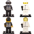 Daft Punk French Electronic Music Band Guy-Manuel de Homem-Christo Thomas Bangalter Custom Brick Compatible Minifigure Toy