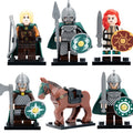 Rohan Warrior Horse Hama's Daughter Lord of the Rings The War of the Rohirrim Custom Brick Compatible Minifigure Toy