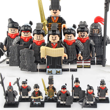 Ancient Qin Dynasty Army Soldiers of Emperor Qin Shi Huang Custom Brick Compatible Minifigure Toy