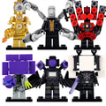 Titan Clockman Drillman Upgraded Titan Speakerman Tri-Titan Titan Computerman Upgraded Titan TV man Skibidi Toilet Brick Compatible Minifigure Toy
