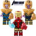 Thanos Iron Man Mk 85 MCU Avengers Endgame (2019) Custom Brick Based Minifigure Toy