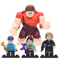 Tamora Jean Calhoun Fix-It Felix Jr Vanellope von Schweetz Wreck-It Ralph Ralph Breaks the Internet Custom Brick Compatible Minifigure Toy