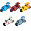 Warhammer 40K Space Marines Raider Pattern Combat Bike Custom Brick Compatible Minifigure Toy