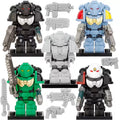 Warhammer 40K Space Marines Raven Guard Salamanders Iron Hands Space Wolves Custom Brick Compatible Minifigure Toy