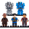 Fallout Video Game Characters Lucy MacLean Maximus The Ghoul T-60 Power Armor Custom Brick Compatible Minifigure Toy