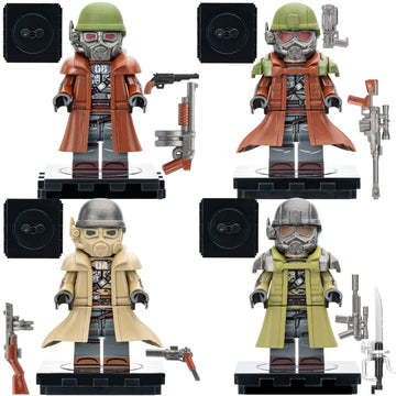 Fallout New Vegas NCR Veteran Ranger New California Republic Custom Brick Compatible Minifigure Toy