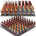 Napoleonic Wars European Infantry Soldiers Historical Army Custom Brick Compatible Minifigure Set 16Pcs