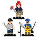 Zombie Apocalypse Survivors Zombie Hunter Zombie Fisherman Undead Horror Custom Brick Compatible Minifigure Toy