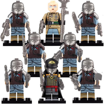 Warhammer 40K Imperial Guard Death Korps of Krieg Custom Brick Compatible Minifigure Toy