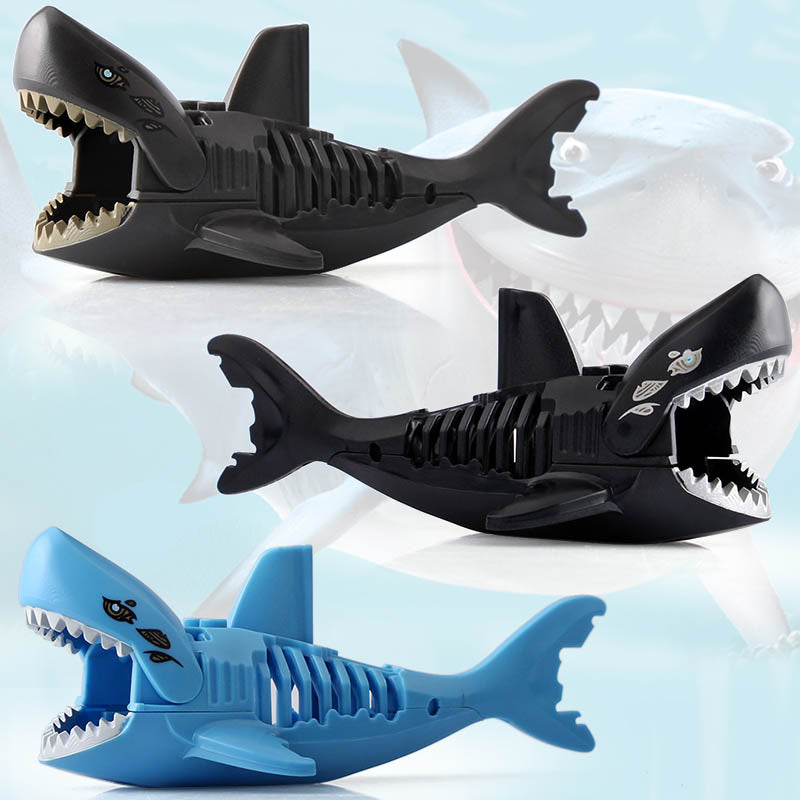 Pirates of the Caribbean Captain Jack Sparrow and Ghost Zombie Shark Custom Brick Compatible Minifigure Creature Toy
