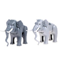 Elephant Animal Themed Custom Brick Compatible Minifigure Toy