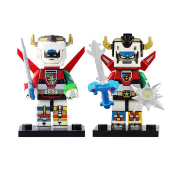 Voltron Defender of the Universe Animated Series Custom Brick Compatible Minifigure Toy