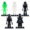 The Xenomorph Horror Sci-Fi Space Alien Monster Series Custom Brick Compatible Minifigure Toy