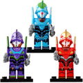 EVA Unit 00 01 02 Neon Genesis Evangelion Anime Custom Brick Compatible Minifigure Toy