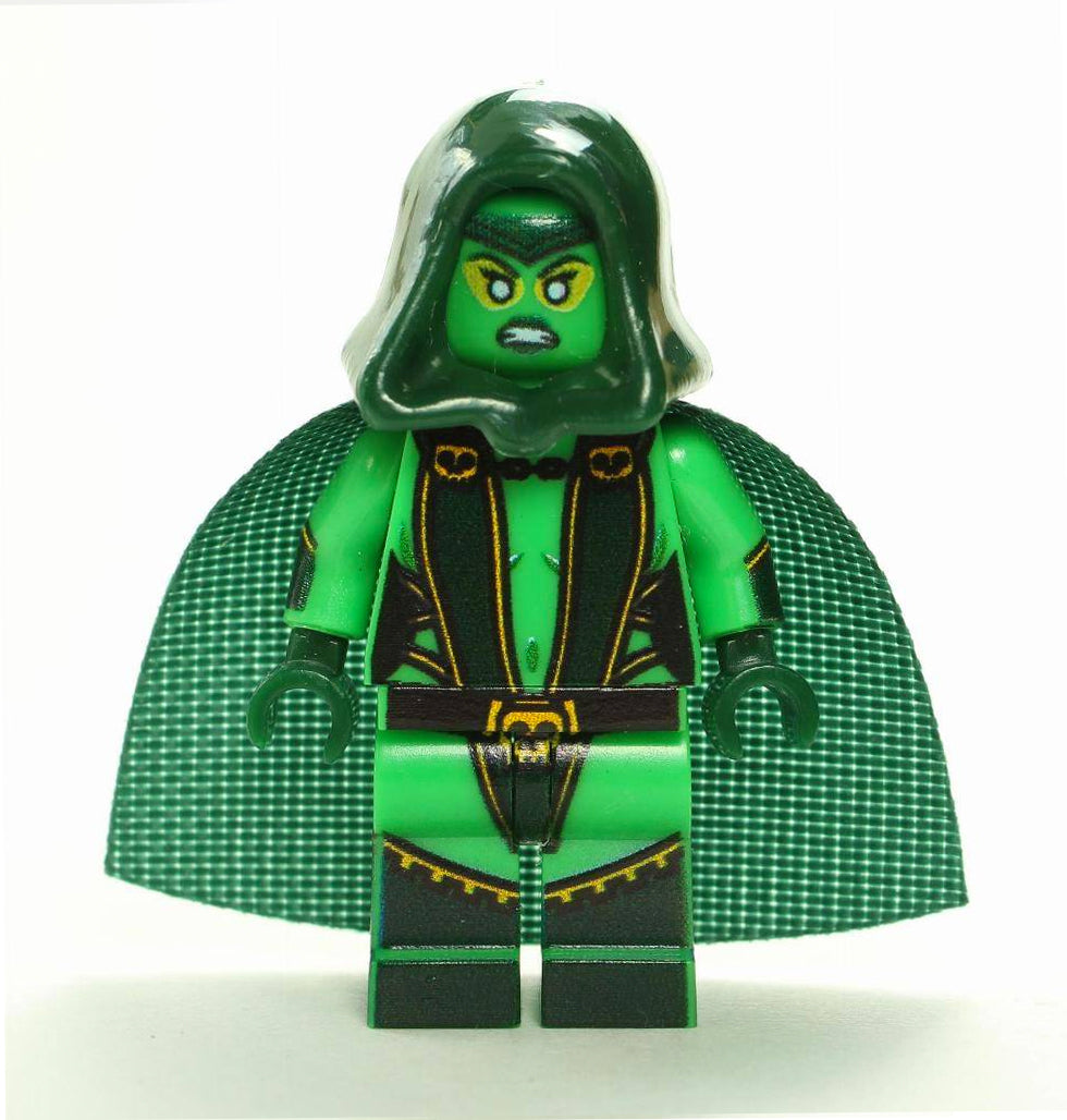 Gamora Marvel Super Heroes Custom Brick Based Minifigure Toy
