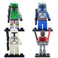 Boba Fett Jango Fett Darth Maul Star Wars Custom Brick Compatible Minifigure Toy