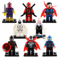 Moon Knight Doctor Strange Atom Deadpool Hydra Captain America Spawn Multiverse Superhero Custom Brick Compatible Minifigure Toy