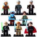 Han Solo Grand Moff Tarkin Anakin Skywalker Obi-Wan Kenobi Aayla Secura Ahsoka Tano Satele Shan Star Wars Brick Compatible Minifigure Toy