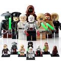 Luke Skywalker Qui-Gon Jinn Admiral Yularen Asajj Ventress Luminara Unduli Embo Jawa Star Wars Custom Brick Compatible Minifigure Toy