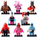 Lobster Lovin' Batman Clan of the Cave-Bat Pink Power Batgirl Zodiac Master Fairy Batman Mime Batman Movie Brick Compatible Minifigure Toy