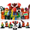 Tears of a Batman Dick Grayson Riddler Scarecrow Bruce Wayne Kite Man Man-Bat Two-Face Batman Movie Inspired Custom Brick Compatible Minifigure Toy