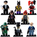 Golden Tuxedo Batman Alfred Pennyworth Barbara Gordon Harley Quinn Penguin - Batman Movie Inspired Custom Brick Compatible Minifigure Toy