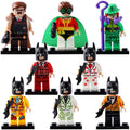Graffiti Batman Kiss Kiss Tuxedo Batman Tiger Stripe Tuxedo Batman Robin Plaid Tuxedo Batman Dollar Bill Tuxedo Batman Movie Brick Compatible Minifigure Toy