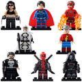 X-23 Deadpool Punisher Flash Lex Luthor Fantomex Multiverse Superhero Custom Brick Compatible Minifigure Toy