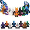Star Sapphire Batwoman Orange Lantern Batman Indigo Tribe Batman Joker's Wild Batman Blue Lantern Batman DC Custom Brick Based Minifigure Toy