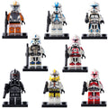 Star Wars The Clone Wars Captain Rex Captain Keeli Waxer Fil Havoc Bly 501st Legion Clone Trooper Shadow Trooper Brick Compatible Minifigure Toy