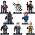 Genji Widowmaker Hanzo Soldier 76 D.Va Mei Ana Junkrat Overwatch Custom Brick Compatible Minifigure Toy