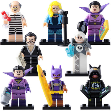 Alfred Pennyworth Batgirl Black Canary General Zod Jayna Jor-El Zan Batman Movie Inspired Custom Brick Compatible Minifigure Toy