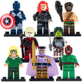 Vance Astro Black Widow Hercules Adam Warlock Gamora Enchantress Balder the Brave Wrecker Marvel Super Heroes Custom Brick Compatible Minifigure Toy