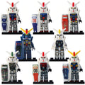 RX-79 [G] RX-78-2 Camouflage RX-178 MK-II RX-78 AL RX-78-GP01 Gundam Mobile Suit Gundam Custom Brick Compatible Minifigure Toy