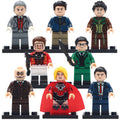 Alfred Bruce Wayne Fish Mooney Jerome Valeska Edward Nygma Hugo Strange James Gordon from the Gotham TV Series Custom Brick Based Minifigure Toy