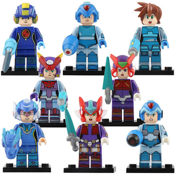 Rockman X Rockman EXE Star Force Dragon ZX Advent ZX Zero Capcom Mega Man Custom Brick Compatible Minifigure Toy