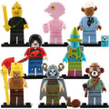 Marceline the Vampire Queen King of Ooo BMO Party Pat Prismo The Lich Magic Man Cartoon Adventure Time Custom Brick Compatible Minifigure Toy