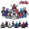 Batman Nick Fury Wolverine Anti-Venom Spiderpool Batpool Multiverse Superhero Custom Brick Compatible Minifigure Toy